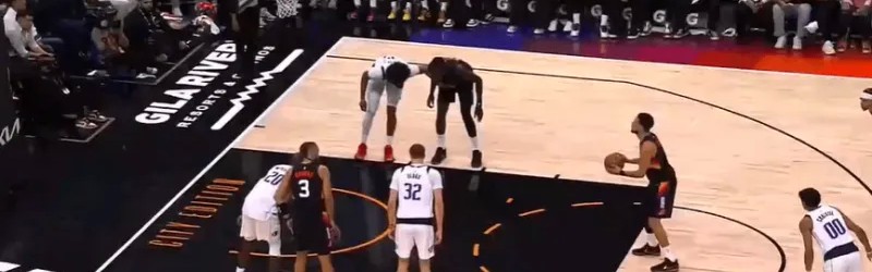 pg电子官网-伤病猛如虎！杰伦-格林首节回更衣室，次节古德温也回更衣室